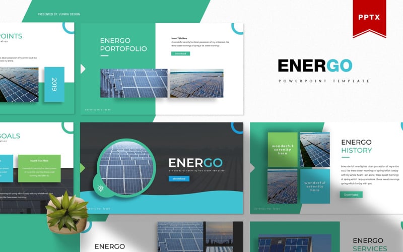 energo powerpoint template original