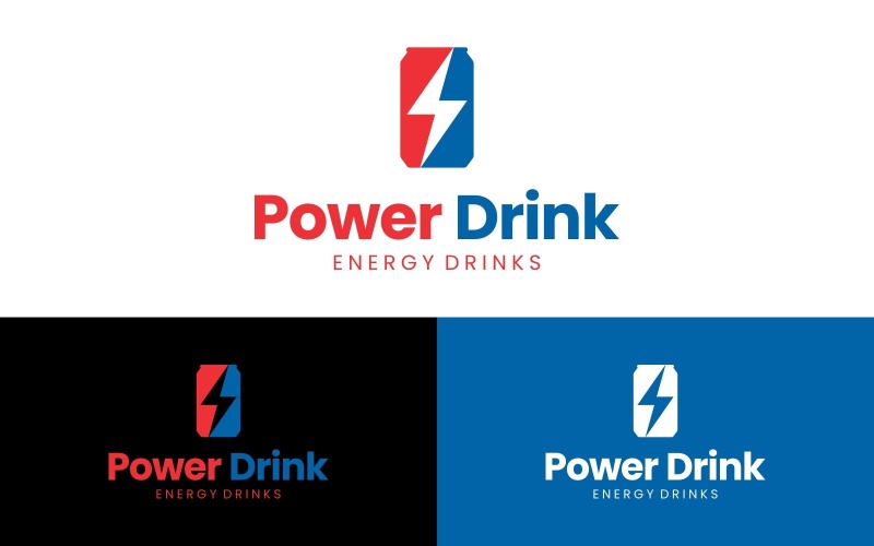 energy drink water canned logo original