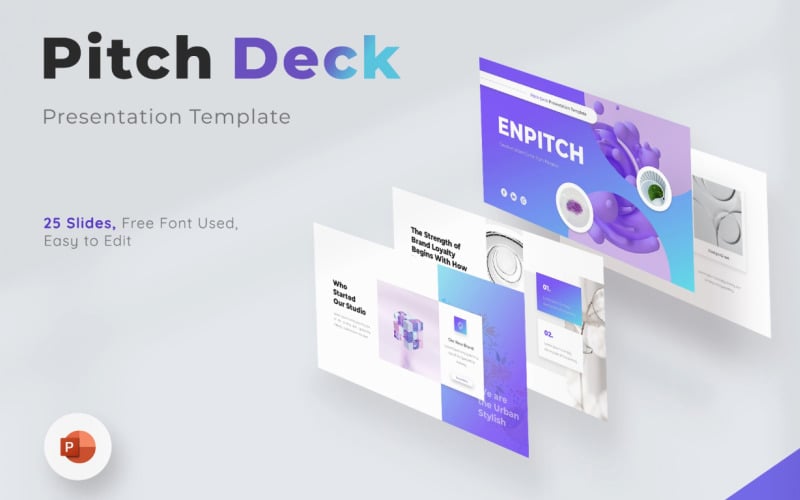 enpitch pitch deck powerpoint presentation template original