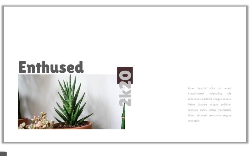 enthused powerpoint template original