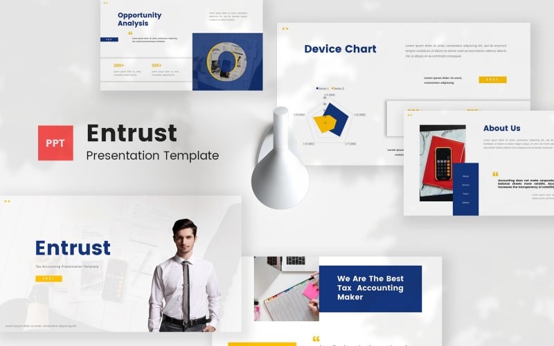 entrust tax accounting powerpoint template original