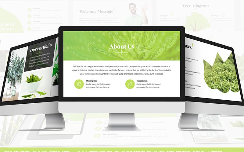 environment nature powerpoint template original