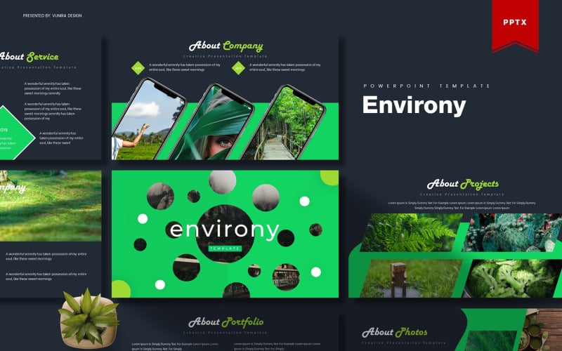 environy powerpoint template original