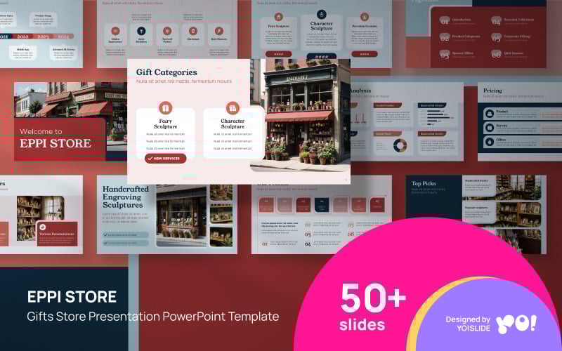 eppi store gifts store presentation powerpoint template original