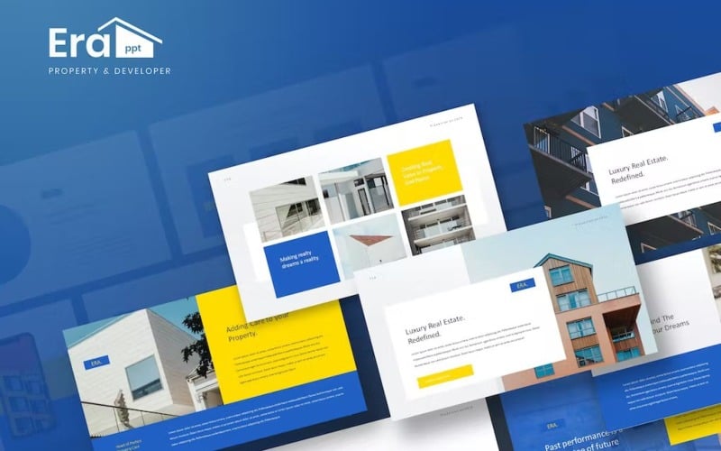 era property amp developer powerpoint template original