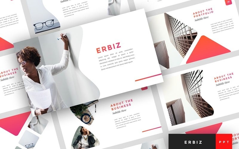 erbiz business powerpoint template original