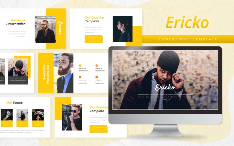 ericko creative powerpoint template original