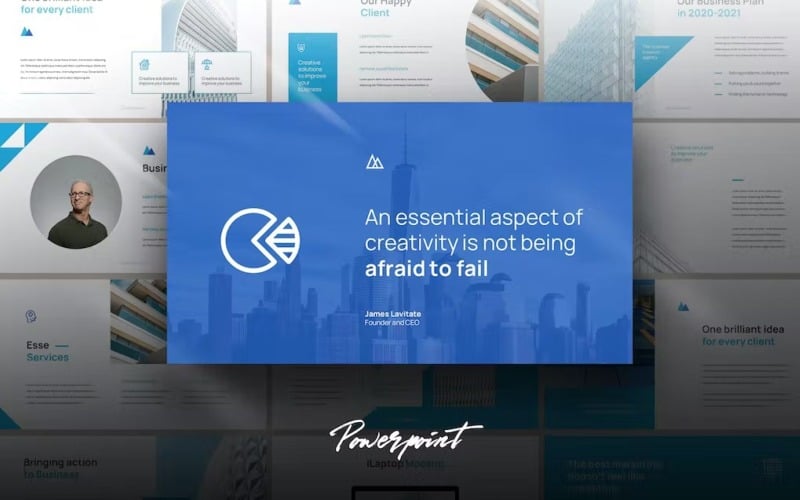 esse powerpoint template original