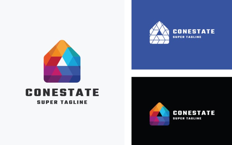 estate home construct logo original