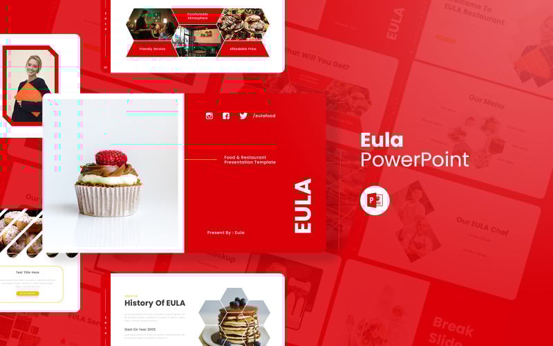 eula food and restaurant powerpoint template original