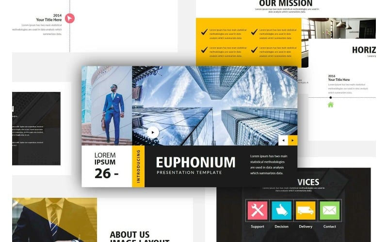 euphonium multipurpose powerpoint presentation templates original