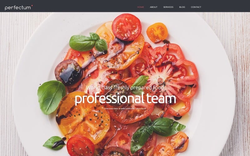 euporean restaurant joomla template original