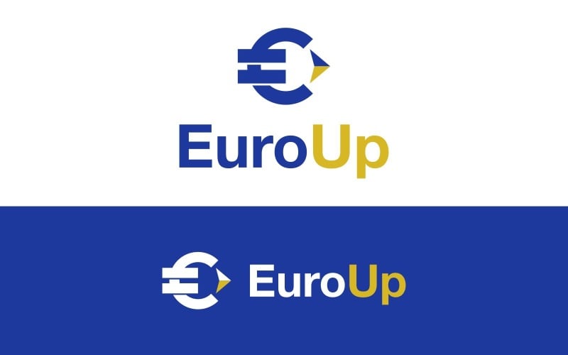euro money currency finance logo original