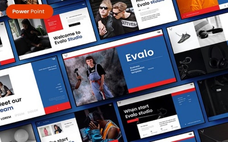 evalo business powerpoint template original