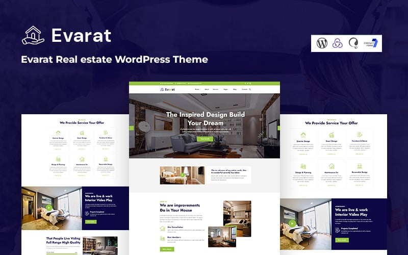 evarat real estate wordpress theme original