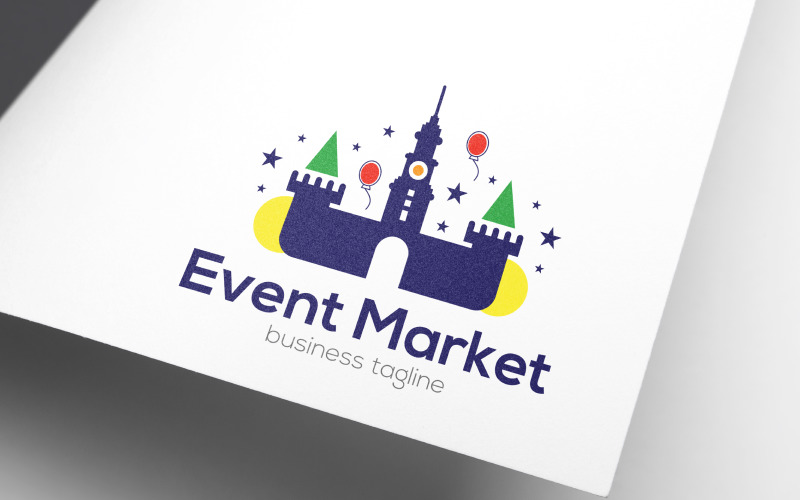 event market house logo design original