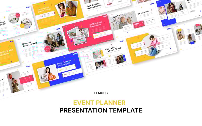 event planner powerpoint template presentation original