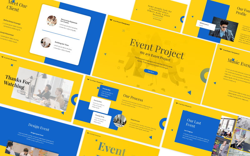event project powerpoint template original