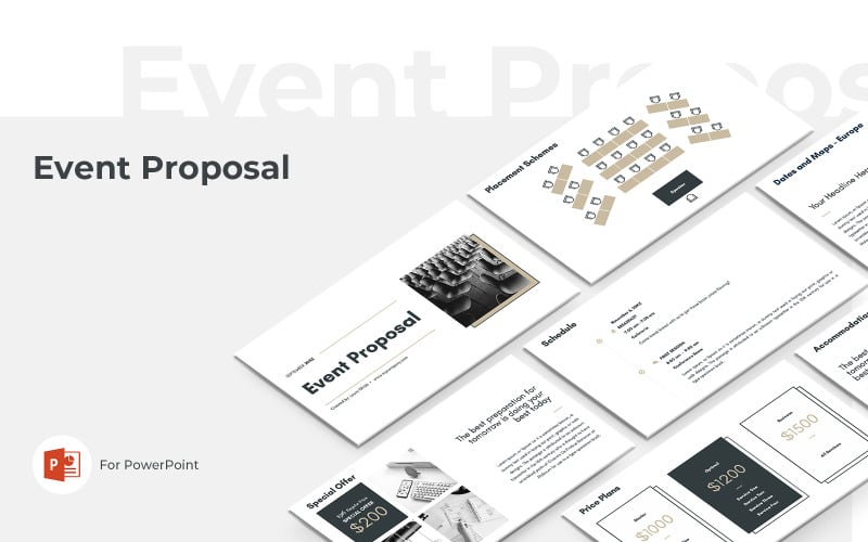 event proposal powerpoint presentation template original