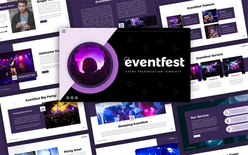 eventfest event multipurpose powerpoint presentation template original