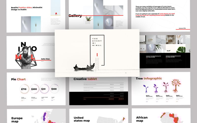 every clean business powerpoint template original