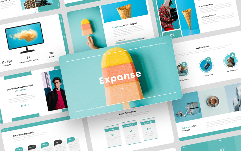 expanse creative business powerpoint template original