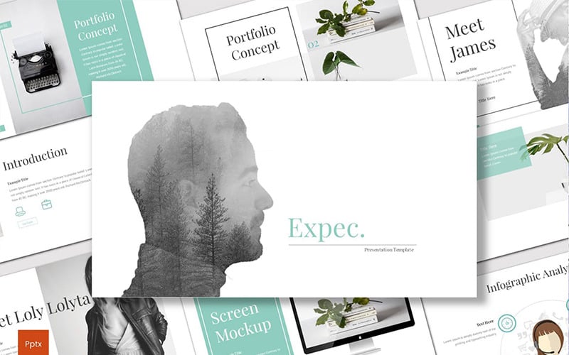 expec powerpoint template original