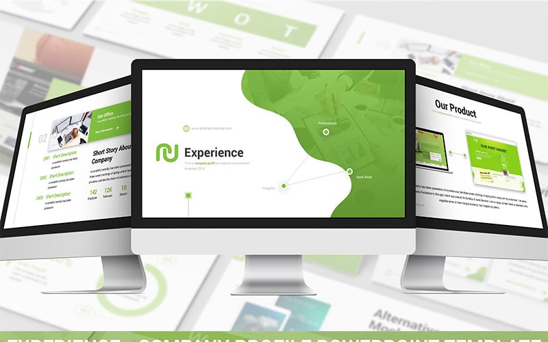 experience company profile powerpoint template original