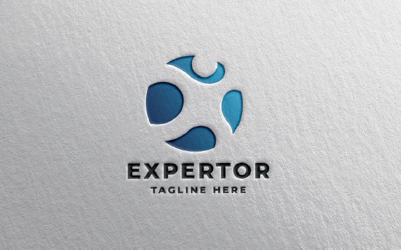 expert man logo pro template original