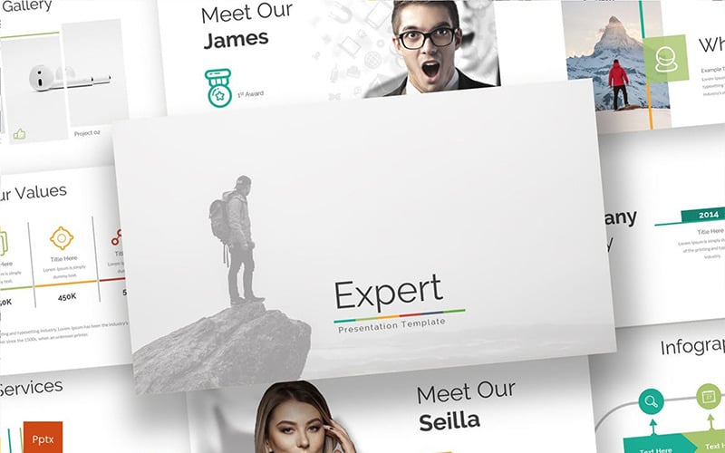 expert powerpoint template original
