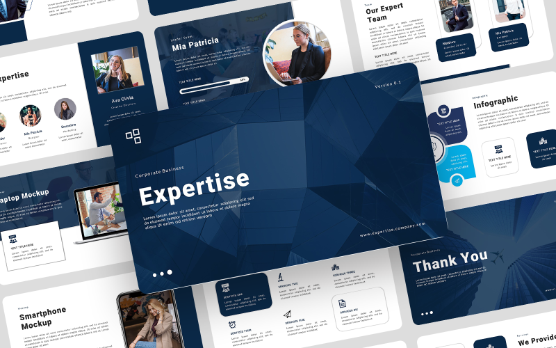 expertise multipurpose business powerpoint template original