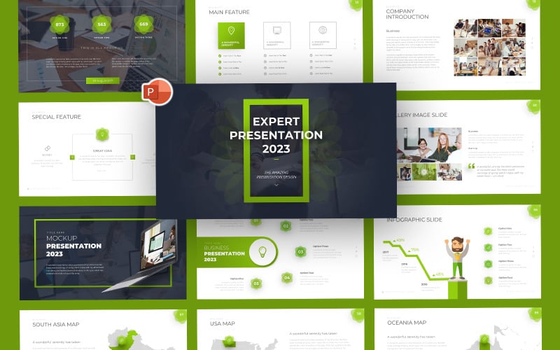 experto business powerpoint template original