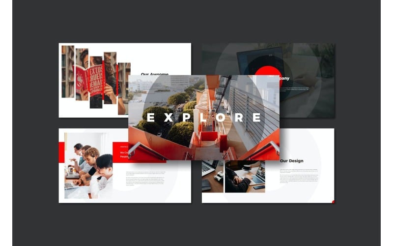 explore powerpoint presentation template original