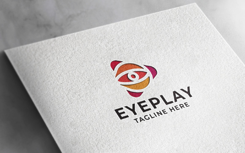 eye play pro logo template original