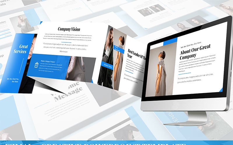 ezmal creative powerpoint template original