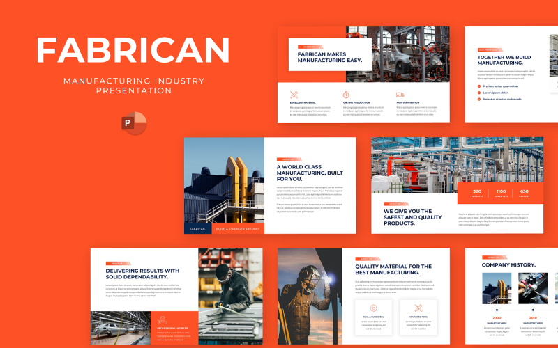 fabrican manufacturing industry powerpoint original