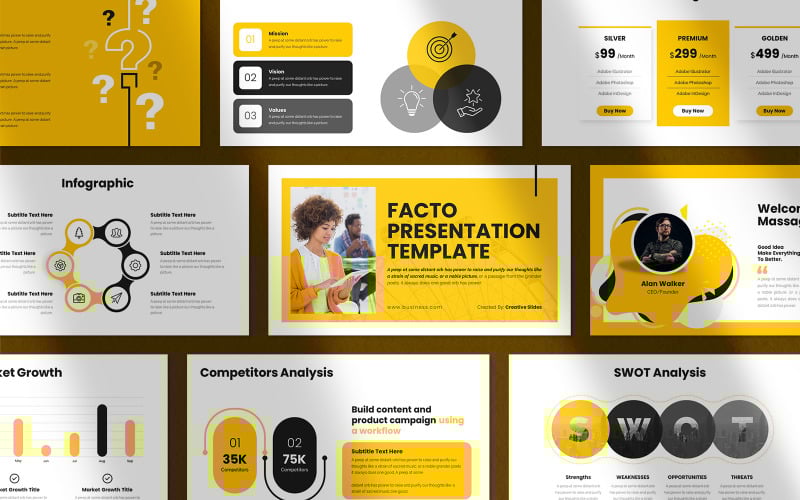 facto powerpoint presentation template original