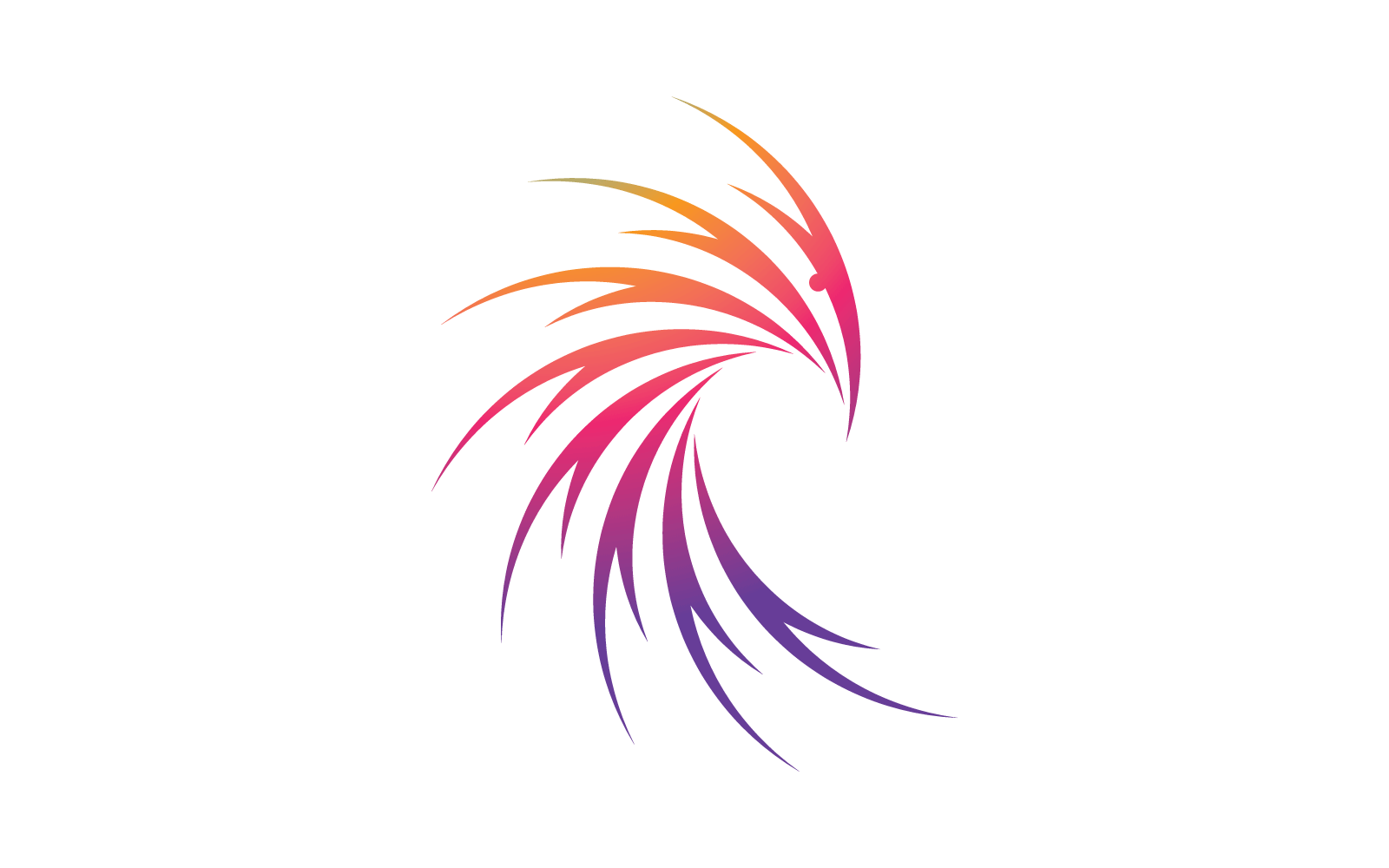 falcon eagle bird illustration logo design original