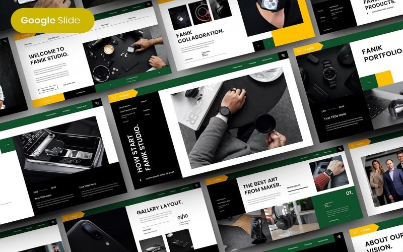 fanik busines powerpoint template original