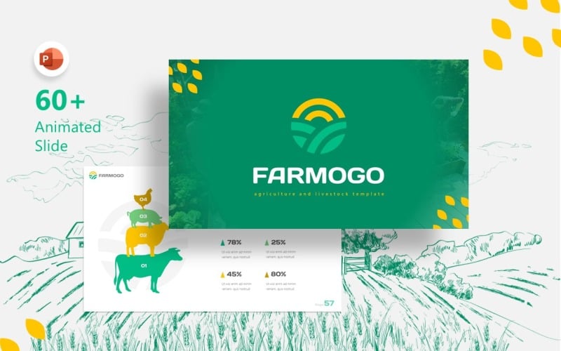 farmogo agriculture powerpoint template original