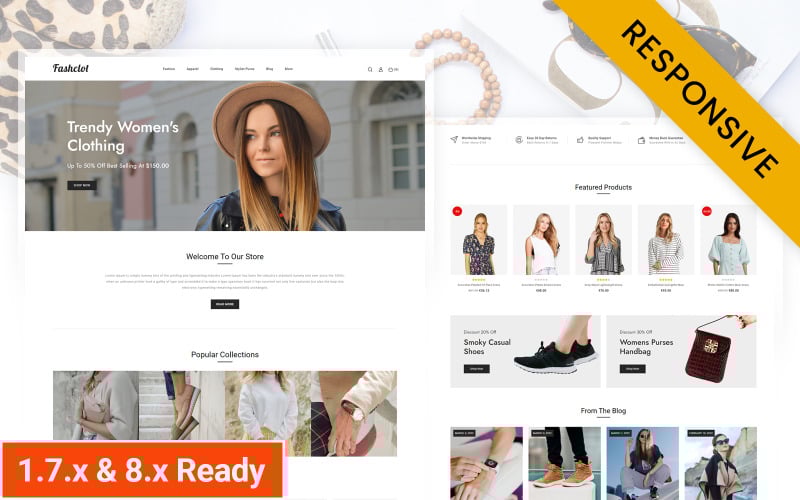 fashclot trending fashion store prestashop responsive theme original