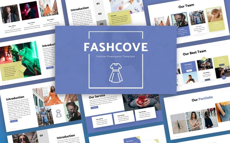fashcove fashion multipurpose powerpoint template original