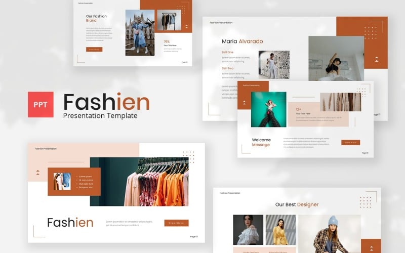 fashien fashion powerpoint template original