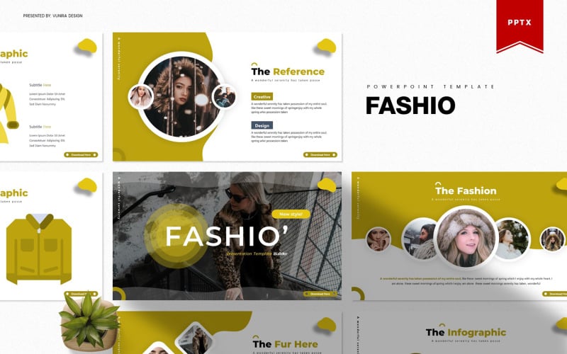 fashio powerpoint template original