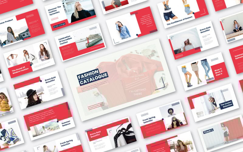fashion catalogue presentation original