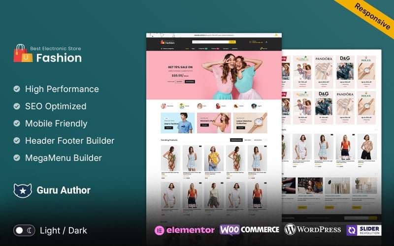 fashion fashion and beauty multipurpose elementor woocommerce store original