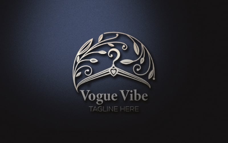 fashion logo trendy clothing brand logo design template original