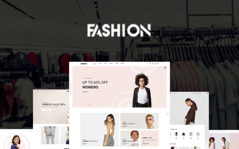 fashion minimal clean prestashop store original