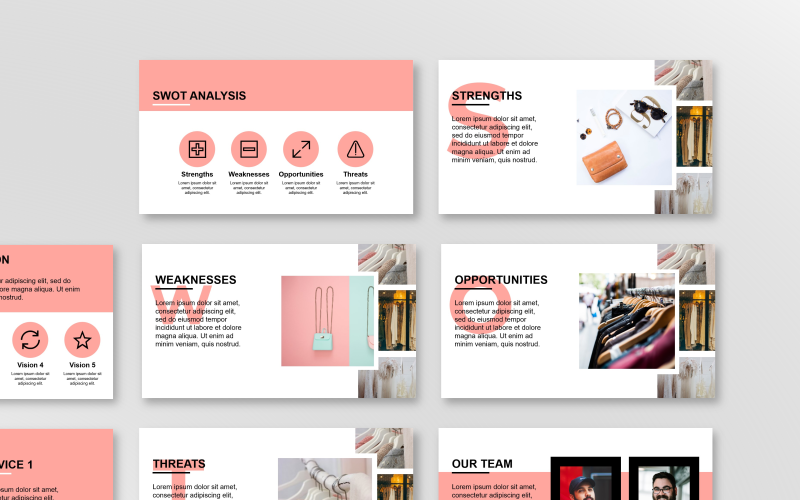 fashion presentation powerpoint template original