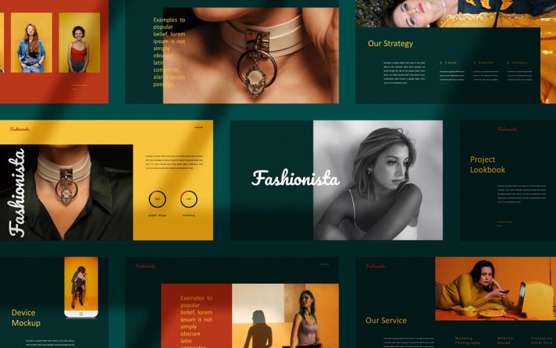 fashion presentation template original